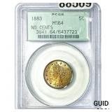 1883 Liberty Victory Nickel PCGS MS64