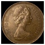 1971 United Kingdom Copper 2 New Pence