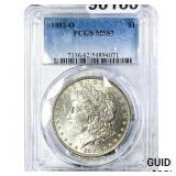 1882-O Morgan Silver Dollar PCGS MS62