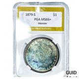 1879-S Morgan Silver Dollar PGA MS66+ Monster