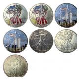 [7 Coins] 1999-2015 Silver Eagle