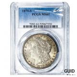 1879-S Morgan Silver Dollar PCGS MS61