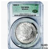 1898-O Morgan Silver Dollar CAC MS64 WitterBrick