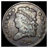 1825 Classic Head Half Cent NEARLY  UNCIRCULATED