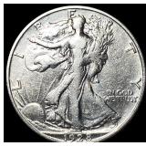 1928-S Silver Walking Liberty Half Dollar CLOSELY