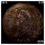 1813 S-292 Classic Head Large Cent LIGHTLY CIRC