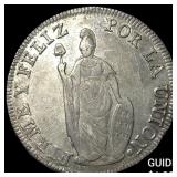 1835 MT Peru Silver 8 Reales