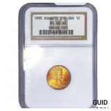 1995 Lincoln Memorial Cent NGC MS68 RD DDO