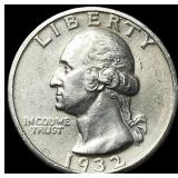1932-D Silver Washington Quarter UNCIRCULATED