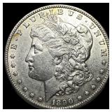 1890-S Silver Morgan Dollar CHOICE AU