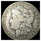 1893-O Silver Morgan Dollar NICELY CIRCULATED