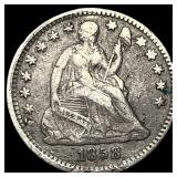 1858 Seated Liberty Half Dime CLOSELY UNCIRCULATED