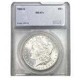 1902-O Morgan Silver Dollar SEGS MS67+
