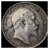 1910 Great Britain Silver 6 Pence