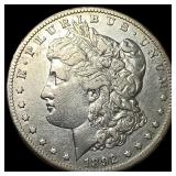 1892-CC Silver Morgan Dollar NEARLY UNCIRCULATED