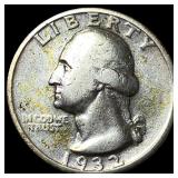 1932-D Silver Washington Quarter LIGHTLY CIRCULATE