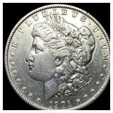 1901 Silver Morgan Dollar CLOSELY UNCIRCULATED