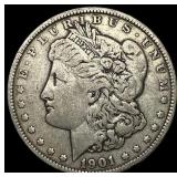 1901 Morgan Silver Dollar NEARLY UNCIRCULATED