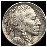 1915-D Buffalo Nickel CLOSELY UNCIRCULATED