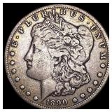 1890-CC Silver Morgan Dollar NEARLY  UNCIRCULATED