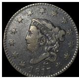 1817 Coronet Head Large Cent LIGHTLY CIRCULATED