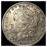 1891-S Silver Morgan Dollar CLOSELY  UNCIRCULATED