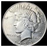 1935 Silver Peace Dollar UNCIRCULATED
