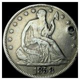 1858 Seated Liberty Half Dollar HIGH GRADE