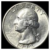 1932 Silver Washington Quarter UNCIRCULATED