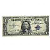 1935E $1 Silver Certificate Blue Note