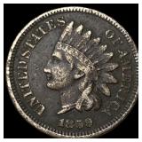 1859 Copper-Nickel Indian Head Cent LIGHTLY CIRCUL