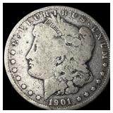 1901 Morgan Silver Dollar NICELY CIRCULATED