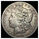 1892-CC Silver Morgan Dollar NEARLY UNCIRCULATED