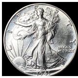 1941-D Silver Walking Liberty Half Dollar UNCIRCUL