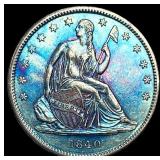 1840 Seated Liberty Half Dollar