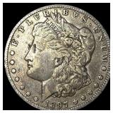 1897-O Silver Morgan Dollar NEARLY  UNCIRCULATED