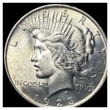 1923 Silver Peace Dollar UNCIRCULATED
