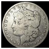 1878 8TF Silver Morgan Dollar LIGHTLY CIRCULATED
