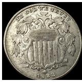 Shield Nickel 1883 No Rays CLOSELY UNCIRCULATED