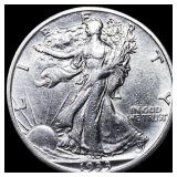1933-S Silver Half Dollar Walking Liberty  UNCIRC