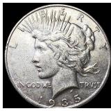 1935-S Silver Peace Dollar CLOSELY  UNCIRCULATED