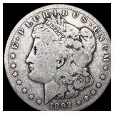 1892-S Silver Morgan Dollar LIGHTLY  CIRCULATED