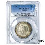 1936 Albany Half Dollar PCGS MS66