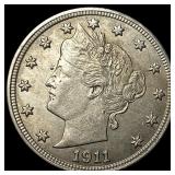 1911 Liberty Head Nickel UNCIRCULATED