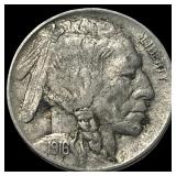 1916-D Buffalo Nickel NEARLY UNCIRCULATED