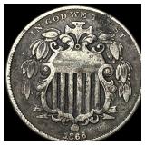 1868 Shield Nickel LIGHTLY CIRCULATED