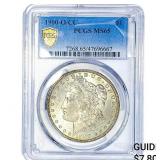 1900-O/CC Morgan Silver Dollar PCGS MS65