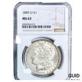 1889-O Morgan Silver Dollar NGC MS63