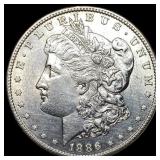 1886-S Silver Morgan Dollar CLOSELY  UNCIRCULATED