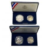[2] 1991-1995 U.S. WWII Commemorative Proof Coins